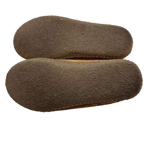 Sorel Lanner Ridge II Slippers Slip On Suede Mules Brown Kids/Youth Size US3 UK2 - Picture 7 of 8